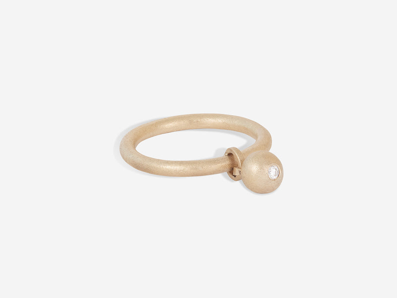 Diamond Dewdrop Ring