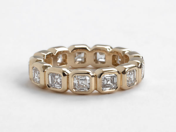 Asscher Cut Diamond Eternity Band