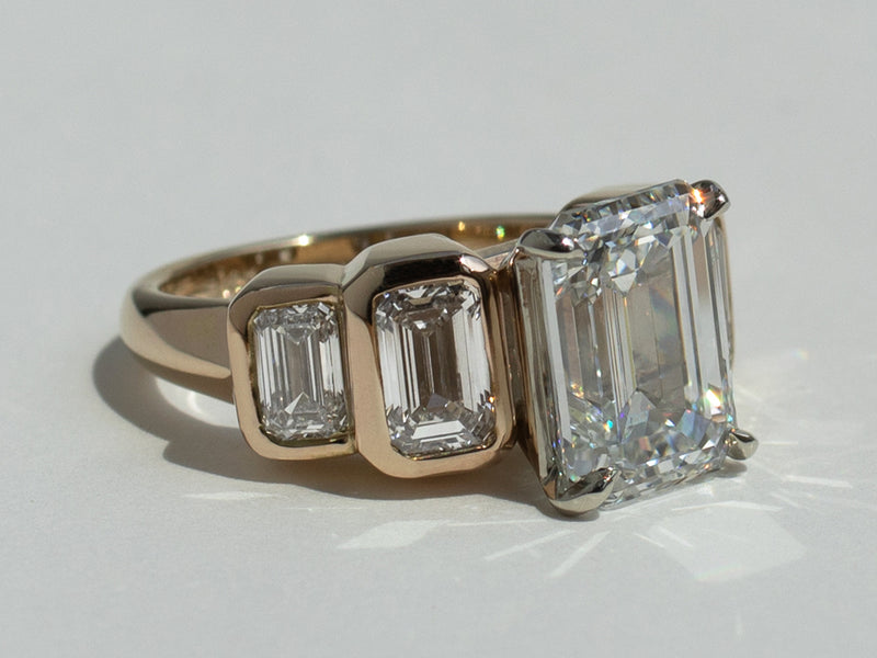 Emerald Cut Engagement Ring