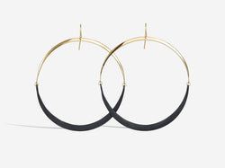 Front view of Large Isla Wish Hoop