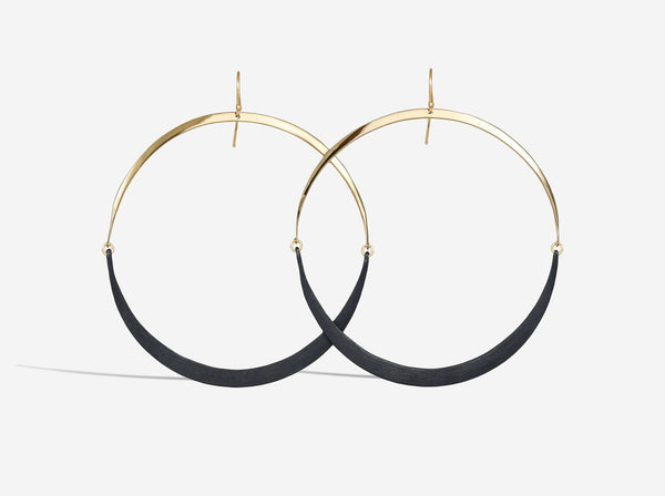 Front view of Large Isla Wish Hoop