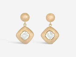 Solstice Diamond Drop Earrings