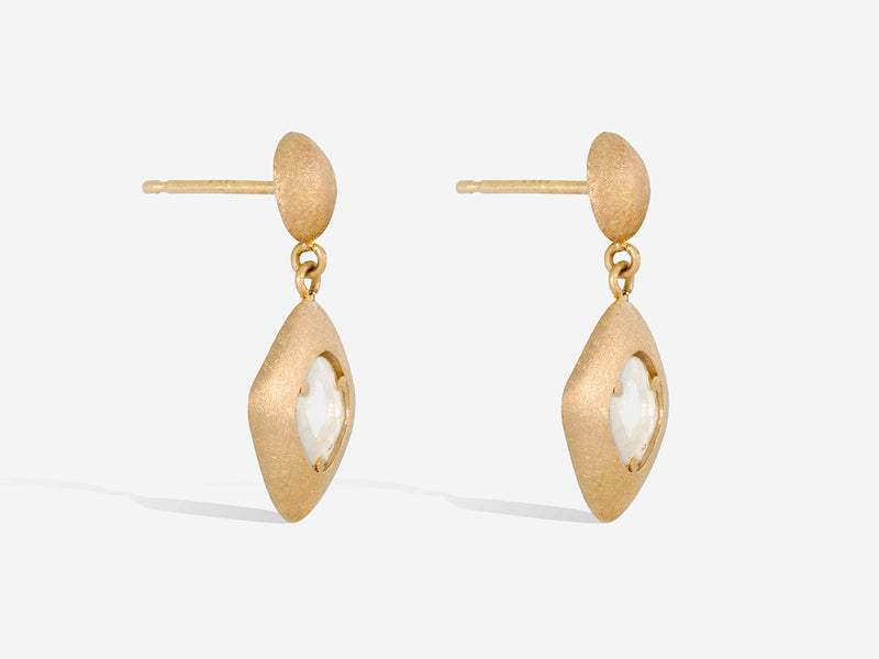Solstice Diamond Drop Earrings