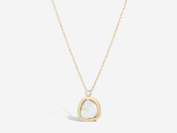 front view of necklace