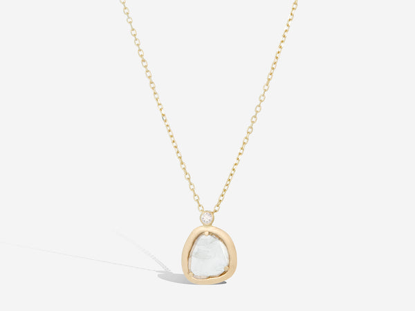 front view of necklace