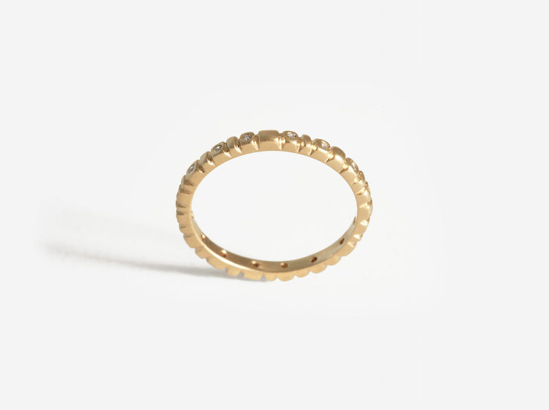 Shaesby Soleil Stack Ring with Stones